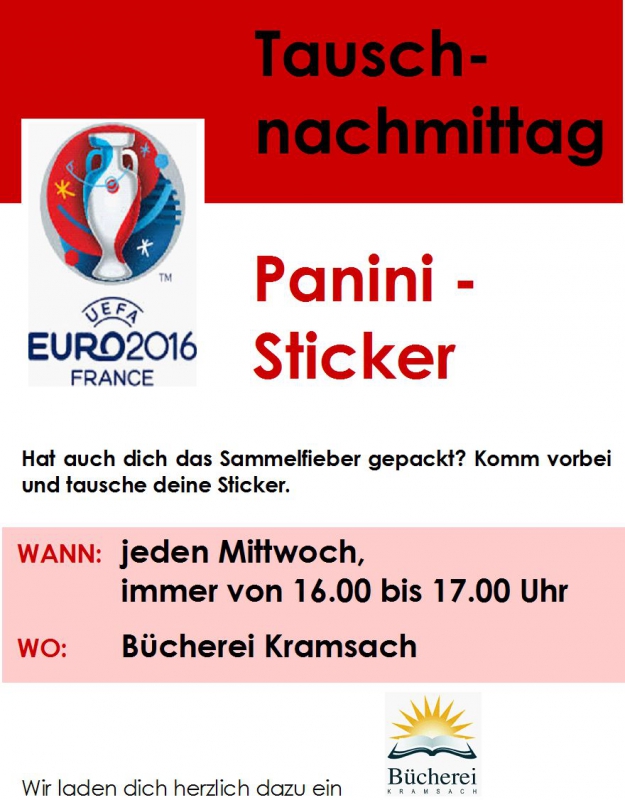 Euro 2016 - Panini - Tauschnachmittag