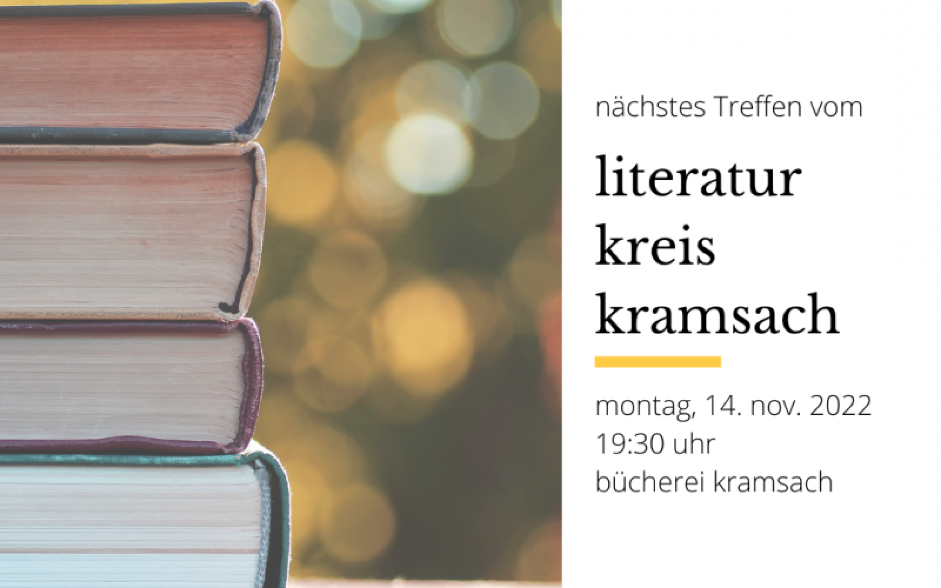 Literaturkreis Nov.