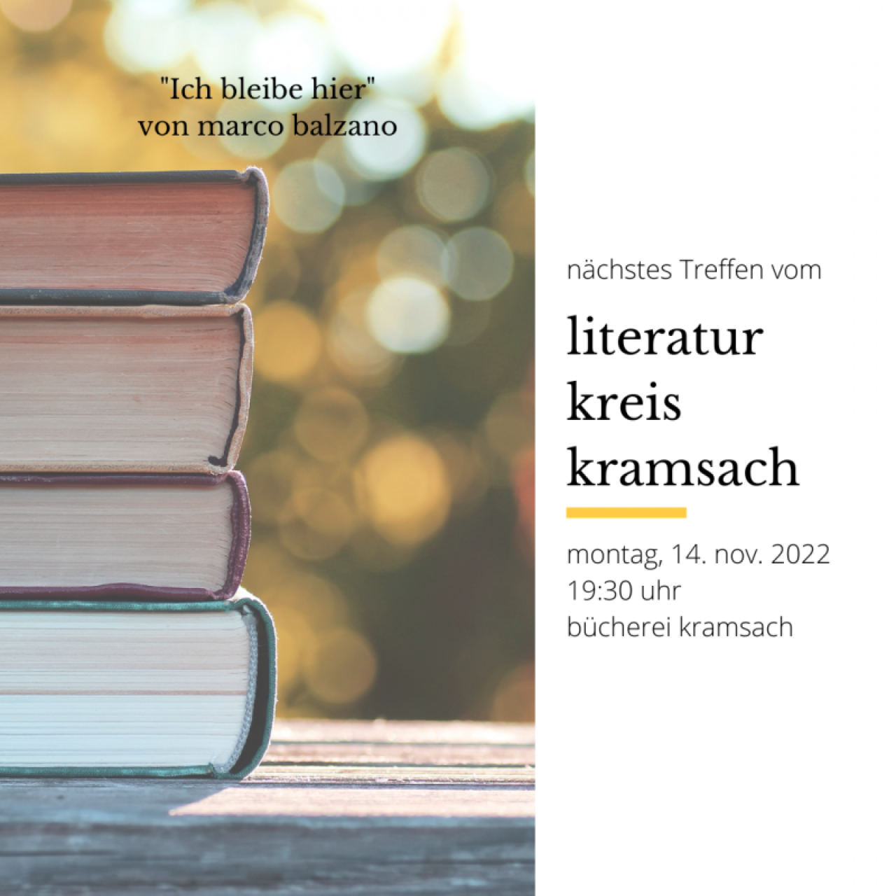 Literaturkreis Nov.